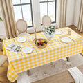 Softalker Gingham Checkered Tablecloth Rectangle by Softalker