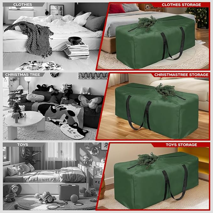 Extra Large Christmas Tree Storage Bag Fits 9-12 Ft Artificial Tall Xmas Tree - Image 5