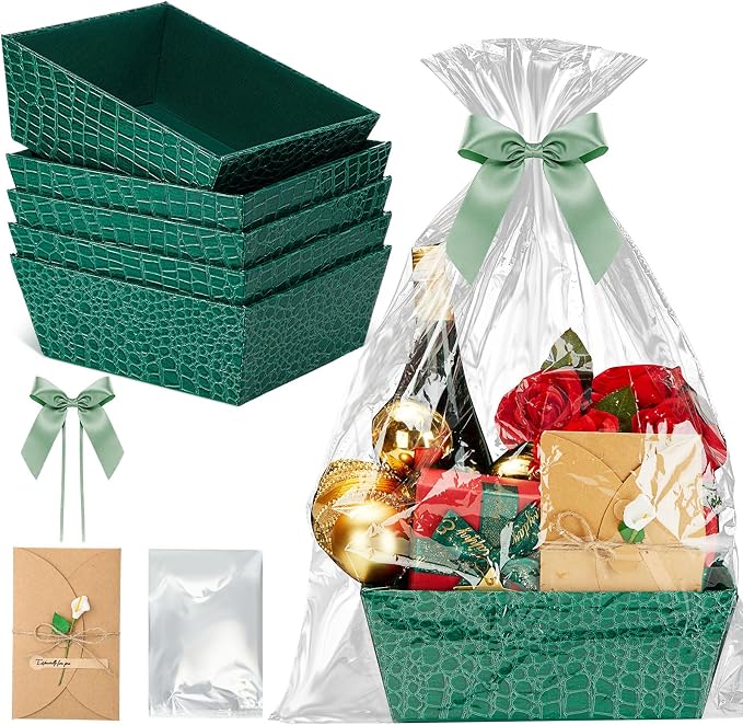 Wonderjune 20 Pcs Valentines Day Gift Baskets Empty To Fill Baskets - Image 8