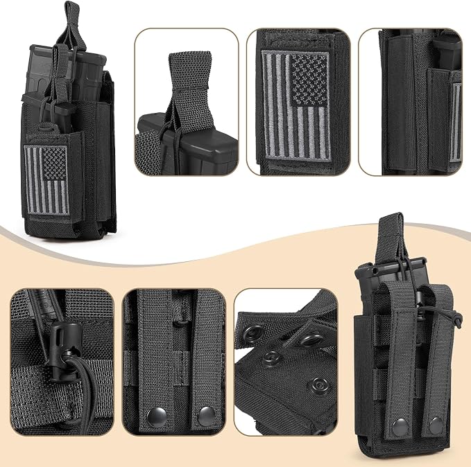Open-Top Single/Double/Triple Molle Mag Pouch - Image 5