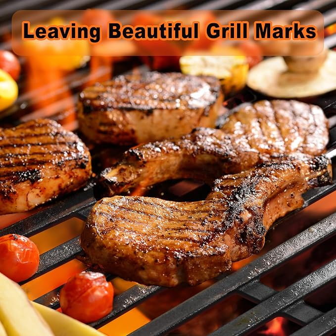 GGC 7637 Grill Grates for Weber Spirit E210 E220 S210 S220, 17.5" Cast Iron - Image 6