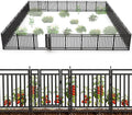 Garden Fence 32in x 72ft, 28 Panels + 4 Gates, Durable Outdoor Yard Barrier by Petorldog