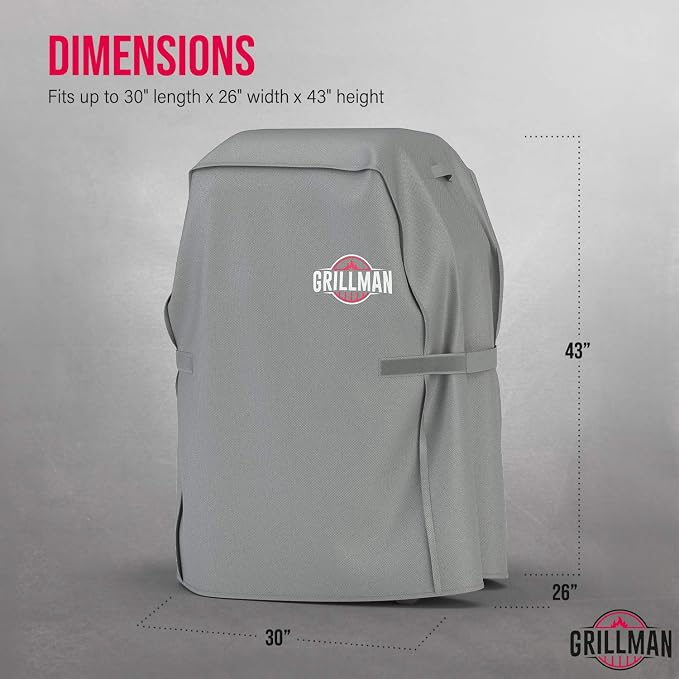 Grillman Barbeque Grill Cover Cover fits Weber BBQ Cover, Outback and More - Image 3