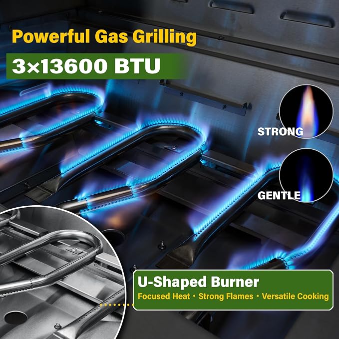 34-Inch Premium Built-In Liquid Propane Griddle - Image 4
