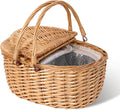 GRANNY SAYS Picnic Basket, Wicker Basket by GRANNYSAYS