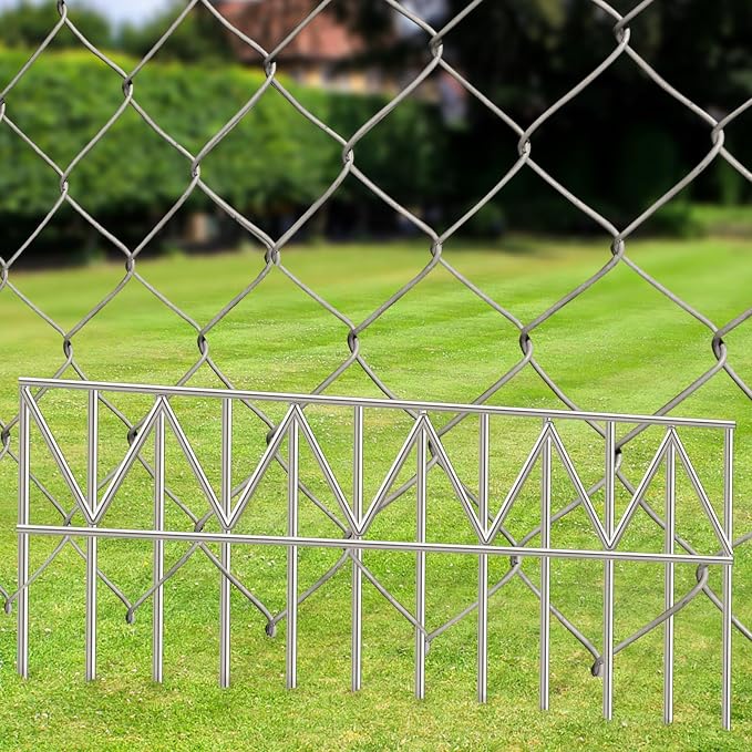 15 Pack 24" L x 15" H Animal Barrier Fence, Underground No Dig Fence Patented - Image 7