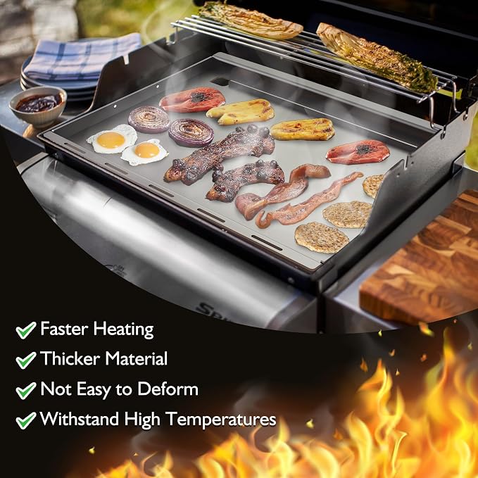 Full Size Griddle for Weber Genesis 300 Grill E310, E320-6788 Full Size Griddle - Image 6