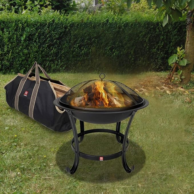 FireBeauty Fire Pit BBQ Grill Pit Bowl - Image 9