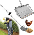 15-inch Large Chicken Poop Scooper by GHWMYD