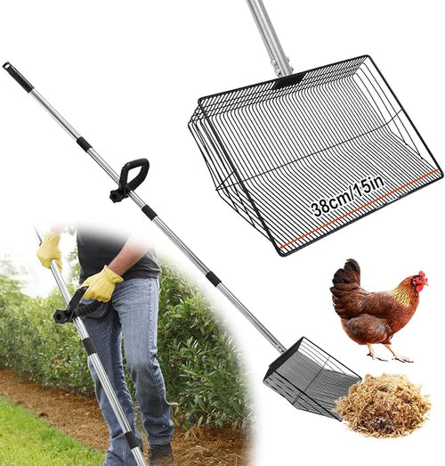 15-inch Large Chicken Poop Scooper by GHWMYD