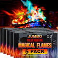 Magical Flames Fire Color Packets, Vibrant Multi-Color Fire by MagicalFlames