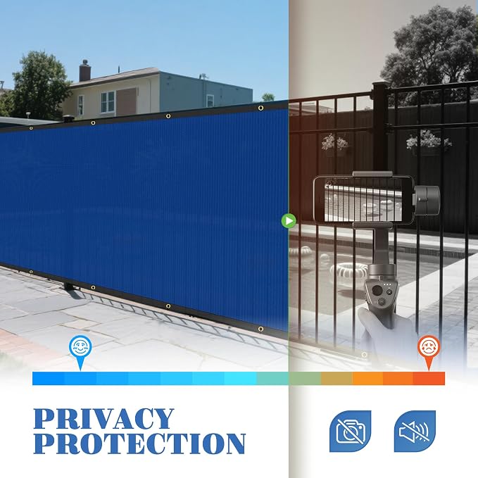 ECOOPTS 8'x134' Privacy Fence Screen Windscreen - Image 4