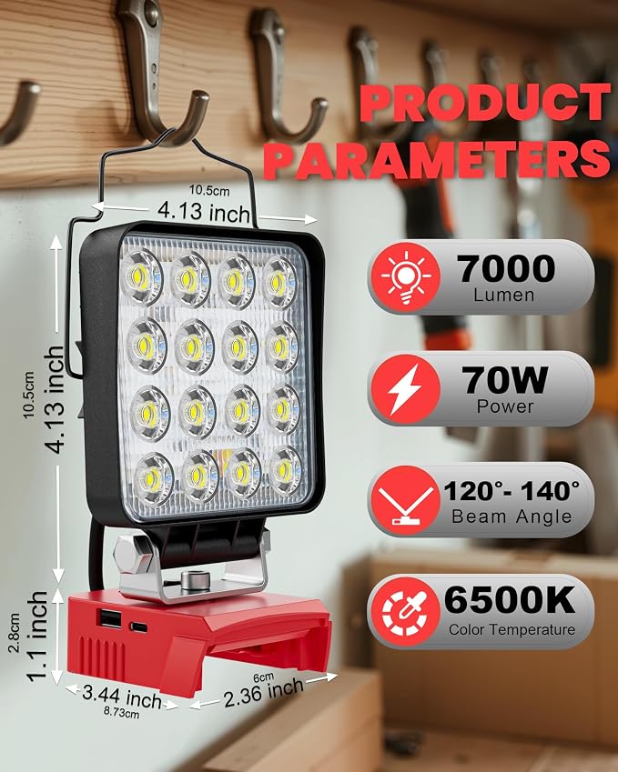 LIVOWALNY LED Work Light Compatible - Image 2