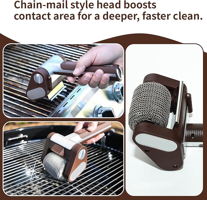 Electric Grill Cleaner Bristle Free - Image 3