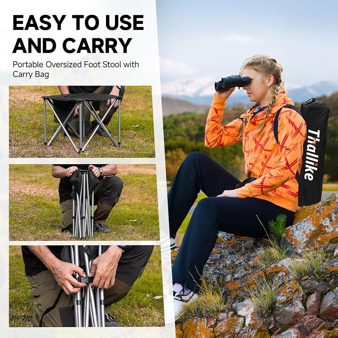 Upgraded Padded Camping Stool - Image 7