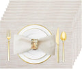 Placemats Set of 8 Washable&Wipeable Place mats by Uolr