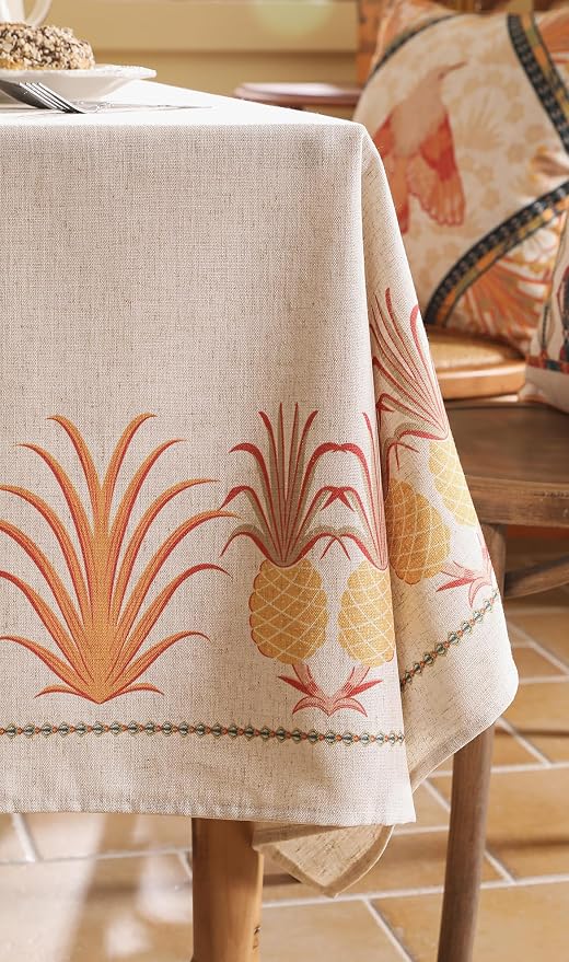 patdrea Designer Linen Tablecloth - Image 9