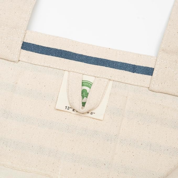 Reusable Cotton Grocery Tote Bags - Image 5