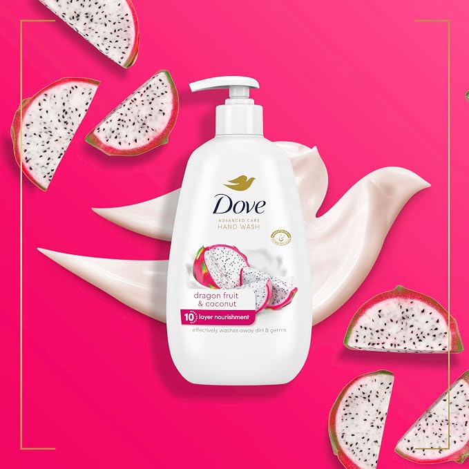 Dove Advanced Care Hand Wash 4 Count - Image 4