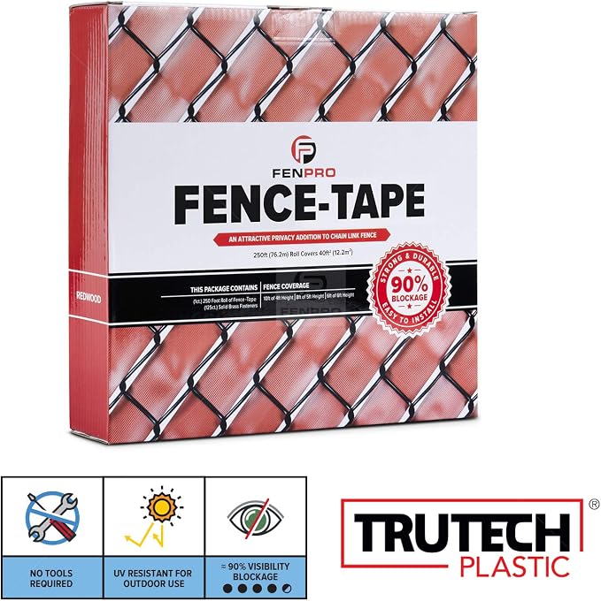 Chain Link Fence Privacy Tape - Image 2