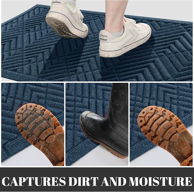 Yimobra Door Mats Outdoor 29.5x17, All-Season Waterproof Outdoor Mats - Image 5