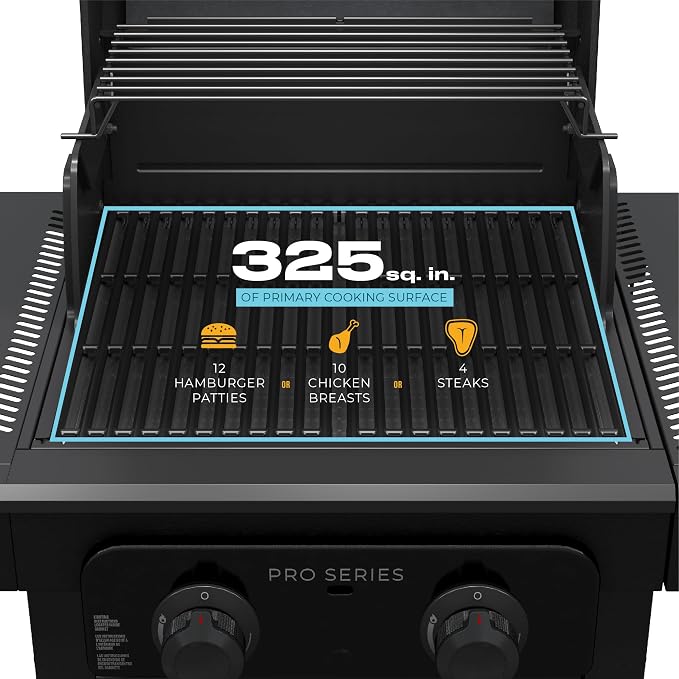 Charbroil Pro Series with Amplifire Infrared Technology 2-Burner Propane Gas - Image 10