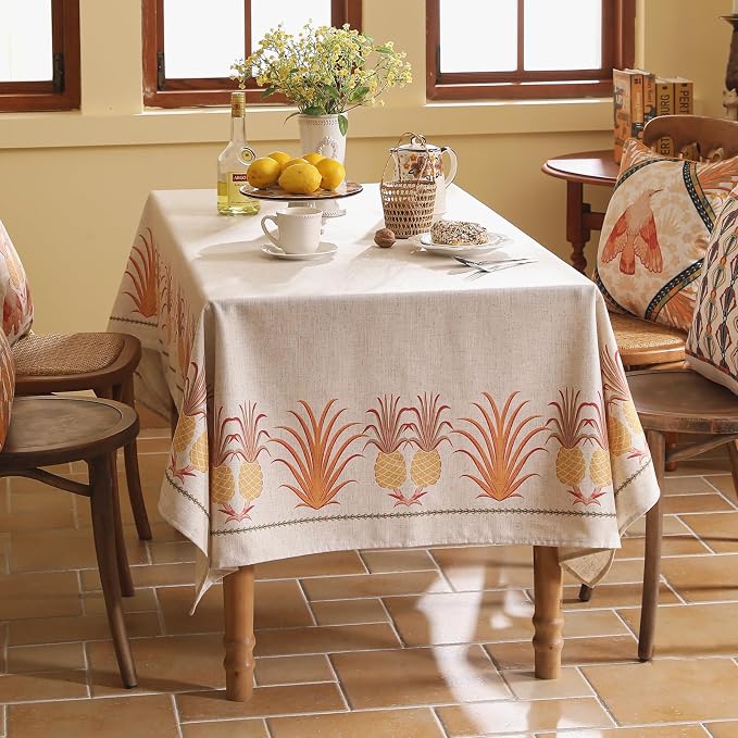patdrea Designer Linen Tablecloth - Image 8
