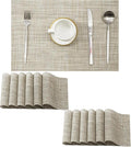 Leetaltree Linen Yellow Placemats Set of 12 by Leetaltree-ArtatEveryTable