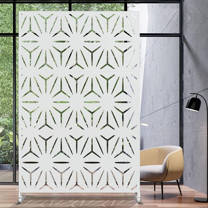 Elevens Free Decorative Privacy Screen by Unknown