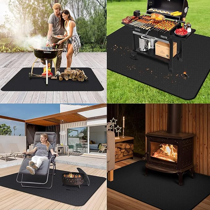 UBeesize Thickened 60x36 inch Under Grill Mat - Image 7