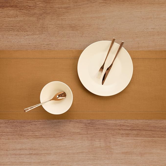Solino Home Linen Table Runner 36 Inches - Image 3