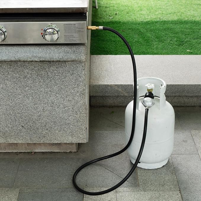 SHINESTAR 6 Feet Propane Regulator and Hose - Image 5