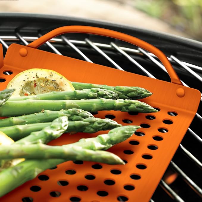 Outset Copper Grill Grid, Non-Stick Grill Pan - Image 6