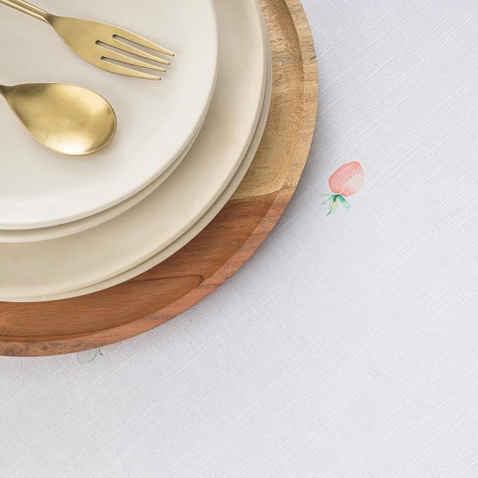 Maison d'Hermine Table Cloth Round Table 100% Cotton Tablecloth - Image 8