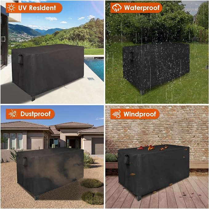Outdoor Table Cover for Grill Station Prep Table, 64 inch Grill Table Cover - Image 6