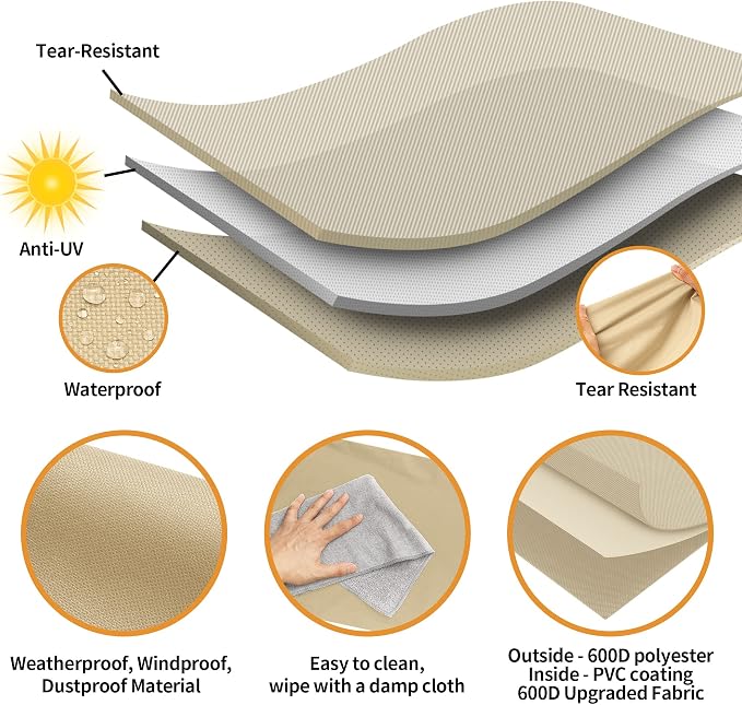 NEXCOVER Barbecue Gas Grill Cover - Image 3