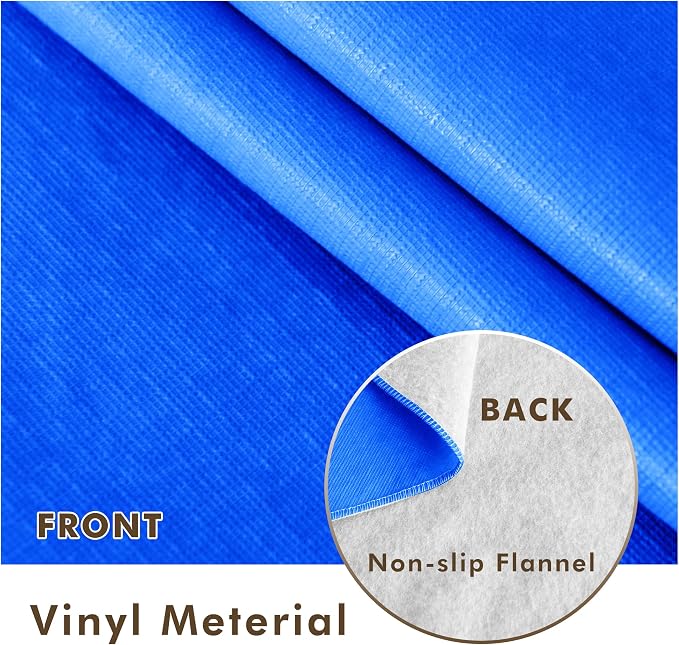 Nasitos 2 Pack Vinyl Tablecloth Rectangle 60x120 Inch-Stain and Wrinkle - Image 3