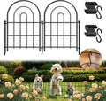 Garden Fence Panels, 17 in x 20 ft Flower Bed Fencing by Unknown