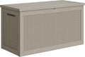YITAHOME 260 Gallon XXL Large Deck Box, Outdoor Resin Storage Box, Lockable by YITAHOME
