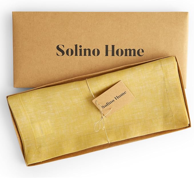 Solino Home Linen Table Runner 132 Inches Long - Image 5
