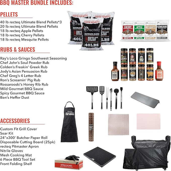 recteq DualFire 1200 Wood Pellet Smoker Grill, Wi-Fi Electric Pellet Grills - Image 2
