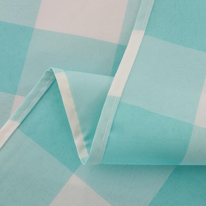 Cupuamon 2 Pack Waterproof Polyester Fabic Rectangle Checkered - Image 7