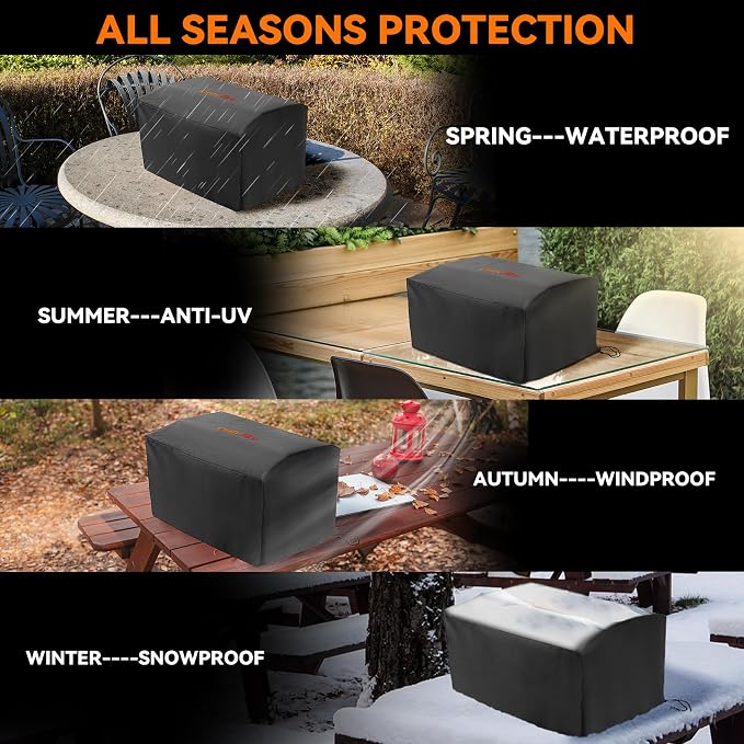 25" Grill Cover for Gas Grill Stoves, Waterproof Barbecue BBQ Cover for - Image 5