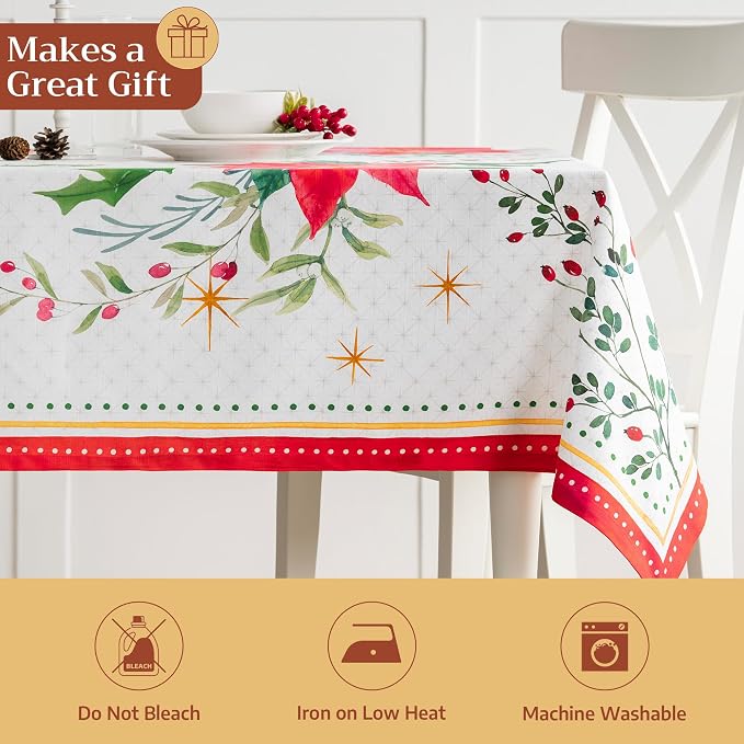 Maison d' Hermine Table Cloth Rectangle Table 100% Cotton 54 x 72 Inches Fall - Image 5