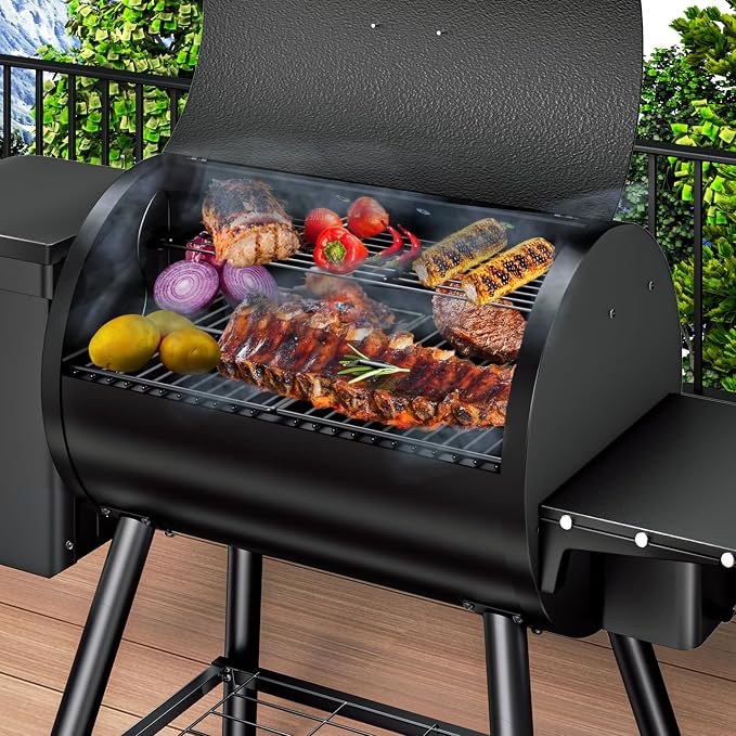 KingChii Electric Wood Pellet Grill & Smoker - Image 4