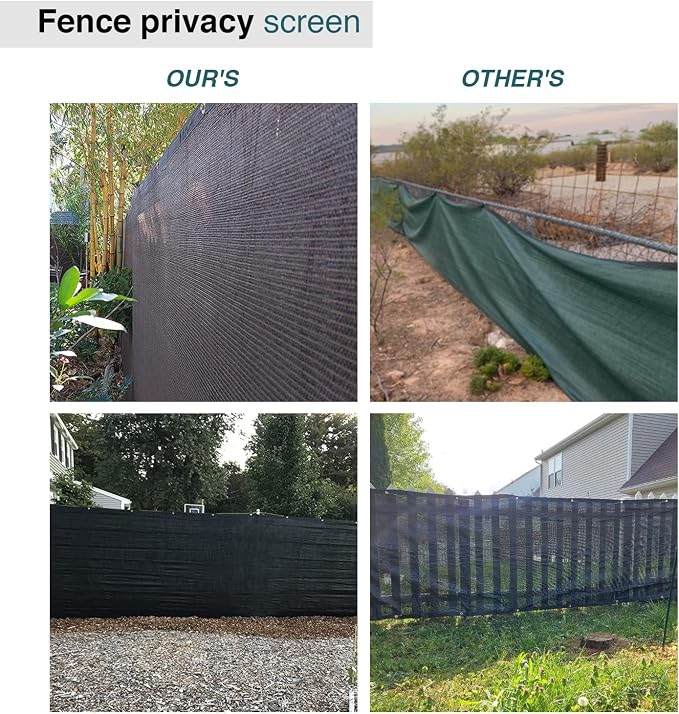 ECOOPTS 8'x254' Privacy Fence Screen Windscreen - Image 4