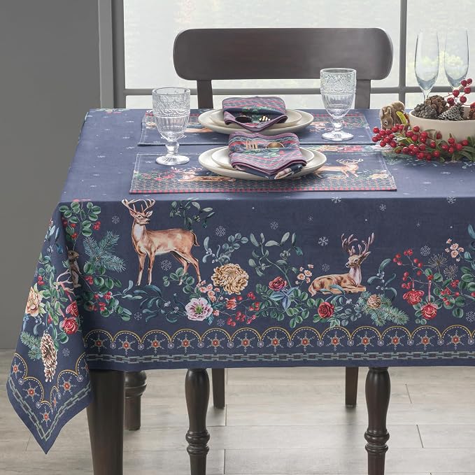Maison d' Hermine Table Cloth Rectangle Table 100% Cotton 54 x 72 Inches Fall - Image 8