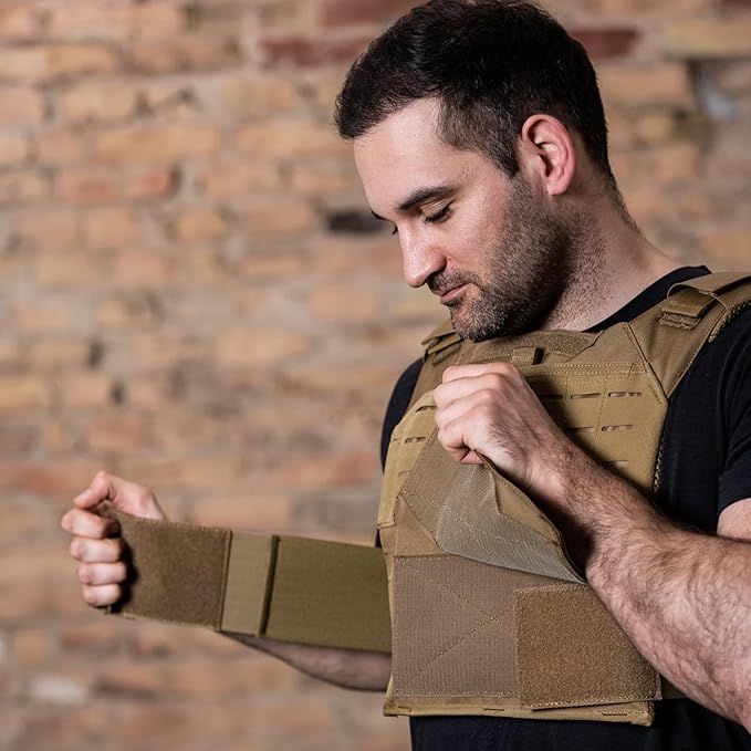 Northgym Adjustable Weighted Vest/Incl. 3D Weight Plates in 14lbs / 20lbs/ - Image 5