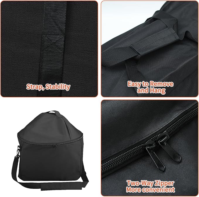 Grill Carry Bag for Weber Smokey Joe 14-inch Portable Charcoal Grill, Smokey - Image 4