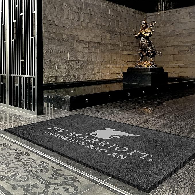ALLEVI Custom Door Mat Commercial Grade Area Rugs Entryway Carpets Personalized by ALLEVIDM